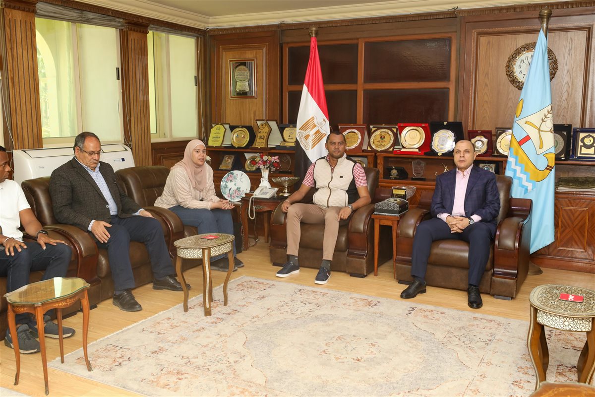 محافظ كفر الشيخ يستقبل وزير زراعة مدغشقر&nbsp;