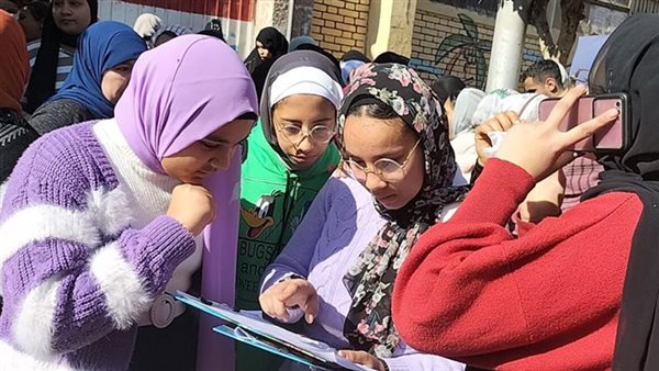 جدول امتحانات الصف الأول الإعدادي الترم الثاني 2025