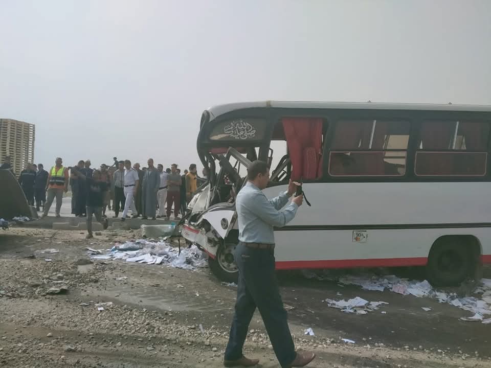حادث تصادم الطريق الإقليمي بالمنوفية&nbsp;