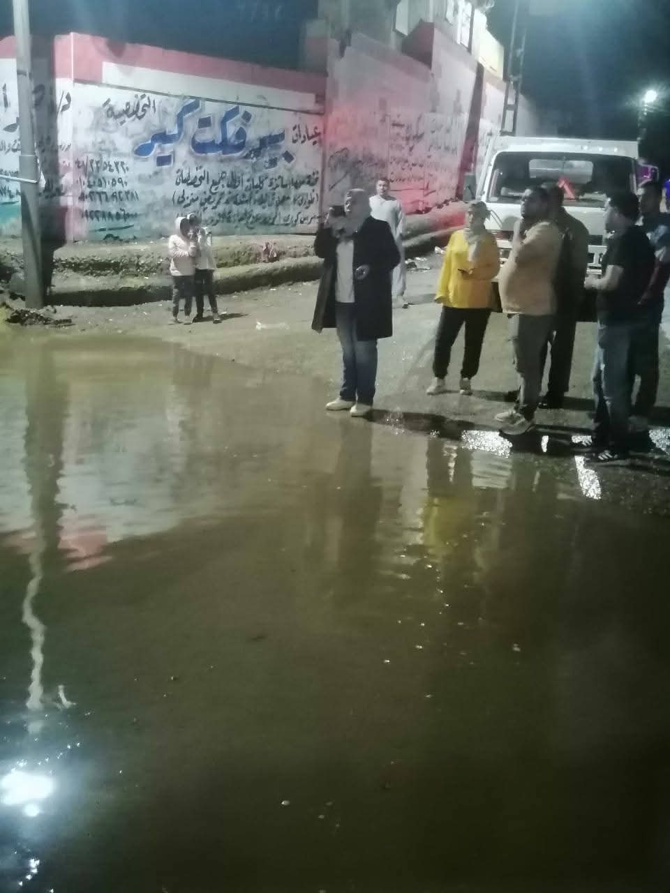 إنقاذ سيارة عالقة داخل نفق بالمنوفية بسبب شدة الأمطار&nbsp;