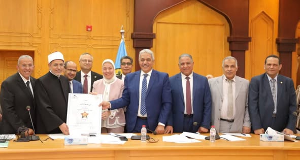 تتويج مستشفيات جامعة الأزهر بنجمة المستشفيات الجامعية من الطبقة الأولى&nbsp;<br alt=