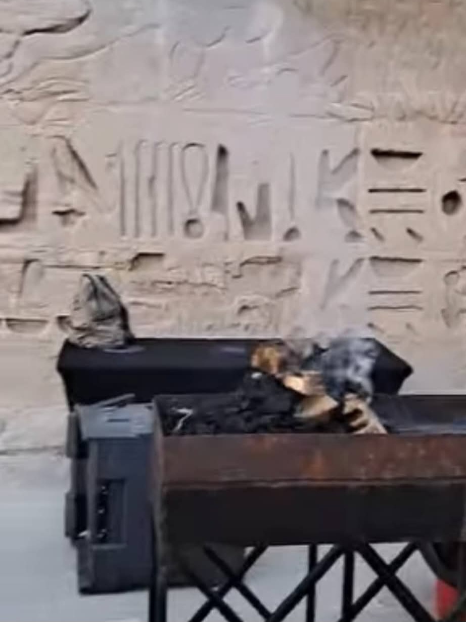 الصور المتداولة لشوي الطعام&nbsp;