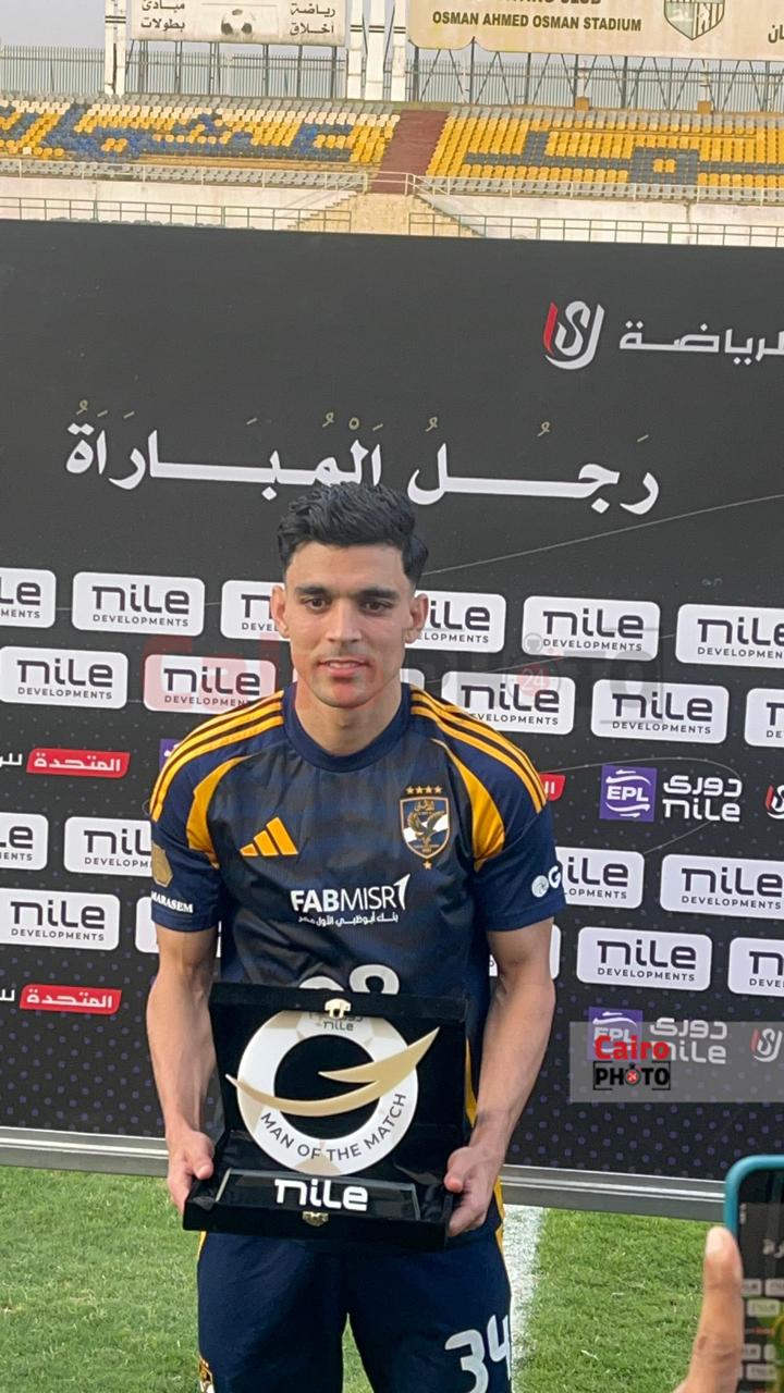 بن شرقي يفوز بجائزة رجل مباراة الأهلي وسيراميكا&nbsp;