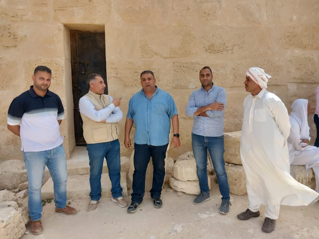 جانب من الجولة الأثرية&nbsp;
