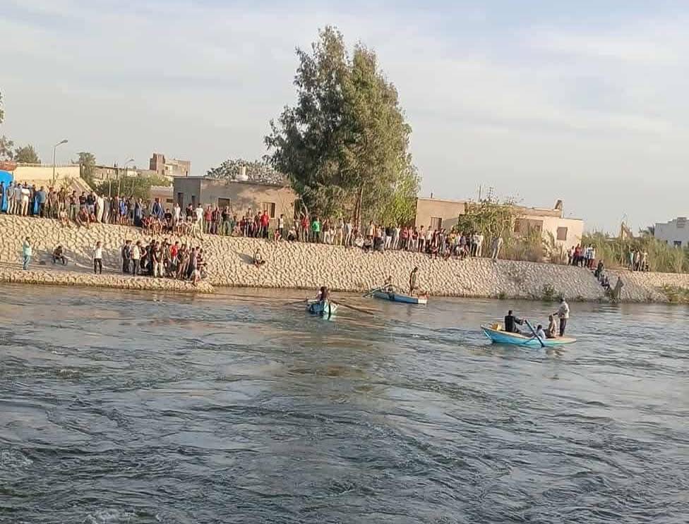 عمليات البحث عن جثمان صبي في مياه قناطر بولين بالبحيرة&nbsp;