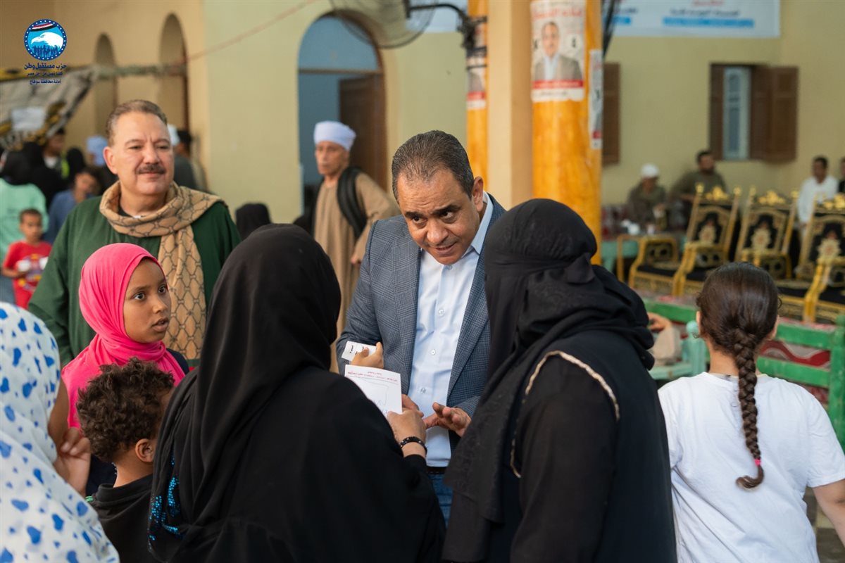 حزب مستقبل وطن بسوهاج ينظم قافلة طبية مجانية
