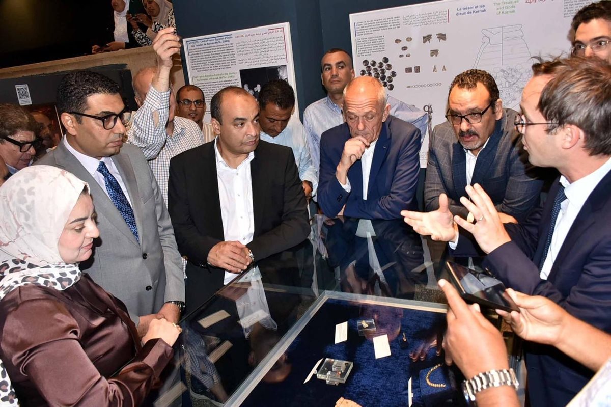 نائب محافظ الأقصر يشهد معرض اثري&nbsp;