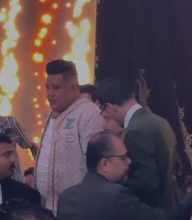 في فرح نور التوت.. أحدث ظهور لـ حمو بيكا بعد قرار ايقافه&nbsp;