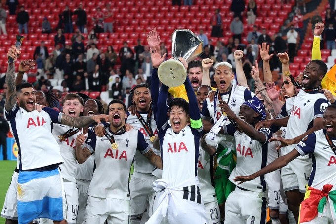 لقطات من تتويج توتنهام بلقب الدوري الأوروبي 2025 على حساب مانشستر يونايتد&nbsp;