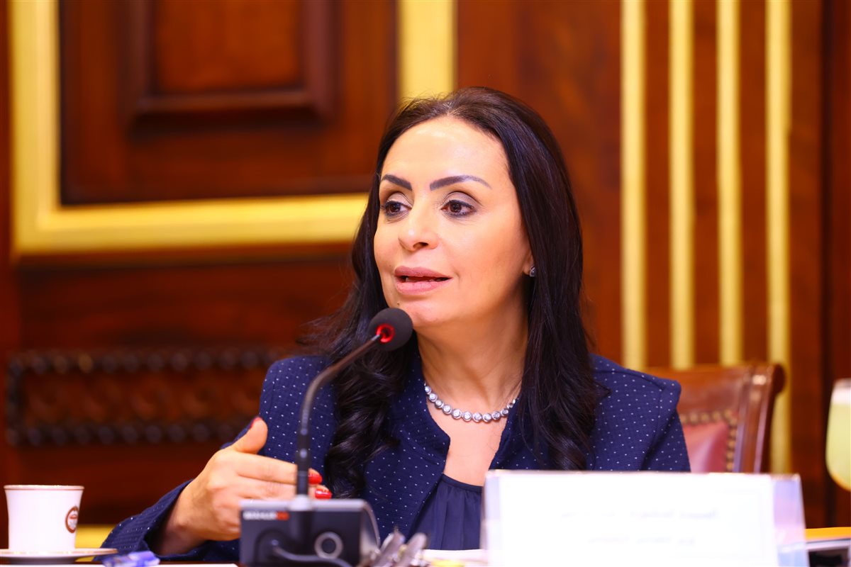 &nbsp;الدكتورة مايا مرسي وزيرة التضامن الاجتماعي