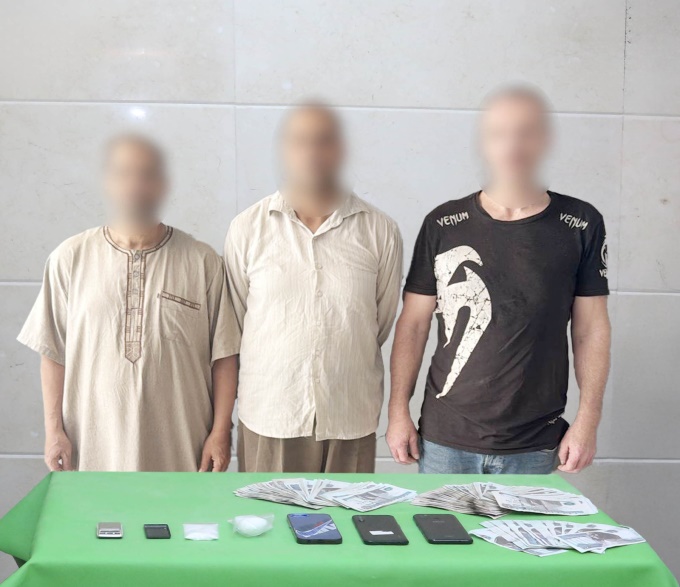 المتهمين والمضبوطات&nbsp;