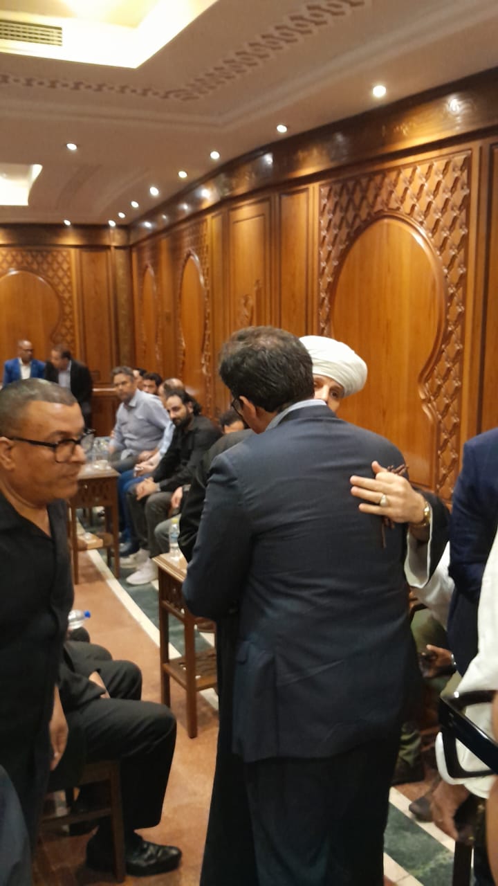وزير الثقافة يقدم واجب العزاء&nbsp;