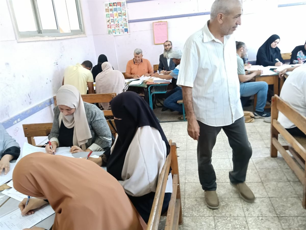 بدء أعمال تصحيح الأوراق&nbsp;