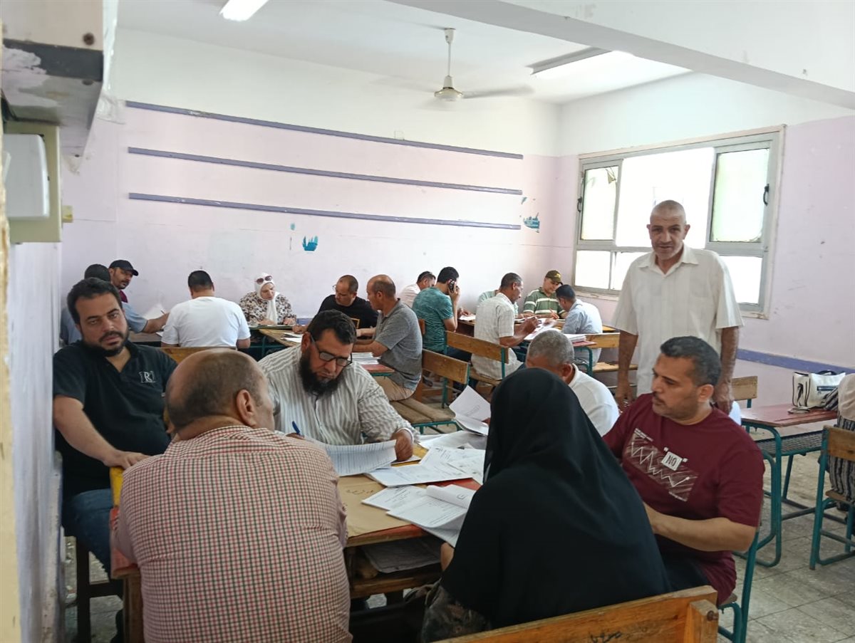 بدء أعمال تصحيح الأوراق&nbsp;