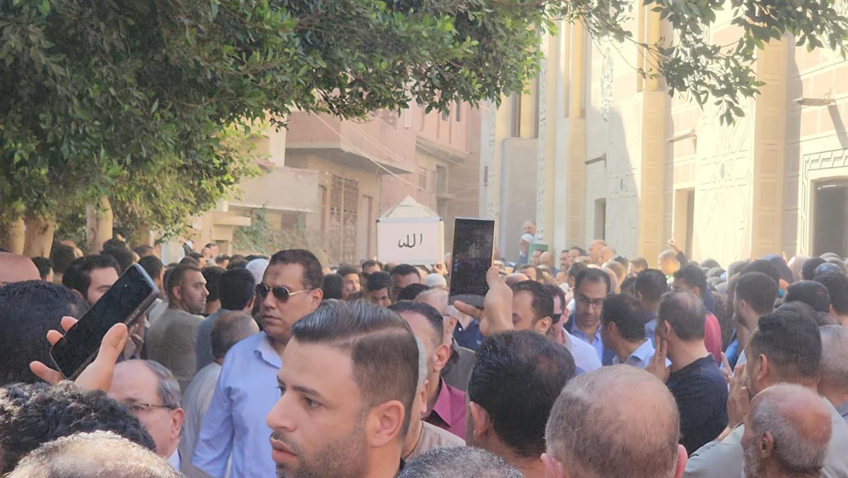 جنازة الدكتور عبد الحميد الشيخ عضو مجلس النواب السابق بالمنوفية&nbsp;