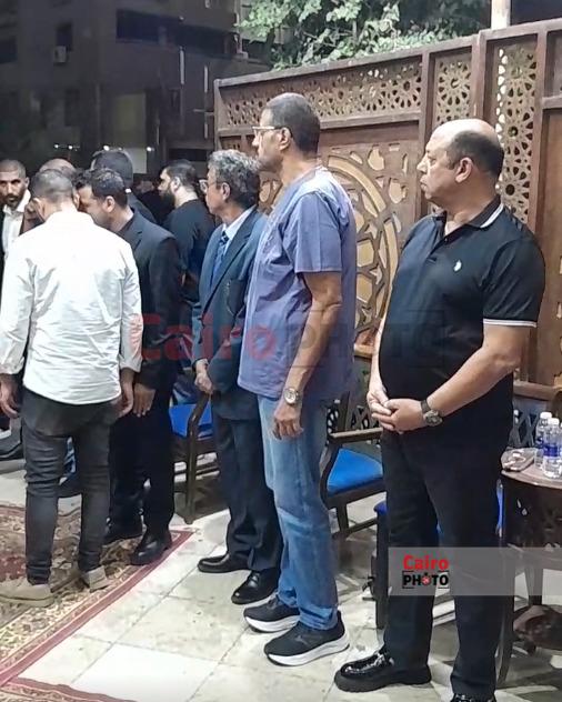 <strong>صور عزاء والد محمد طارق&nbsp;</strong>