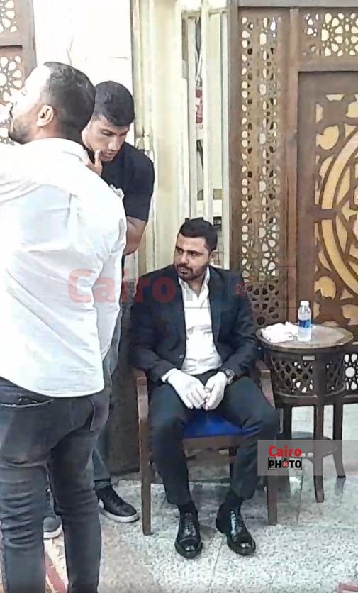 <strong>صور عزاء والد محمد طارق&nbsp;</strong>
