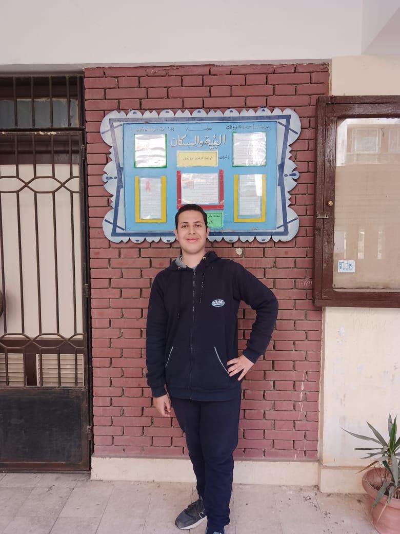 &nbsp;الأول على الشهادة الإعدادية بالقاهرة: بشكر والدي ووالدتي.. وأريد دخول كلية الطب فقدوتي الجراح العالمي الدكتور مجدي يعقوب