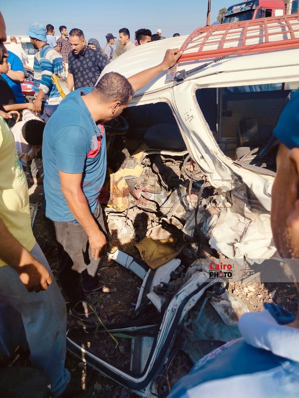 حادث تصادم بكفر الشيخ&nbsp;
