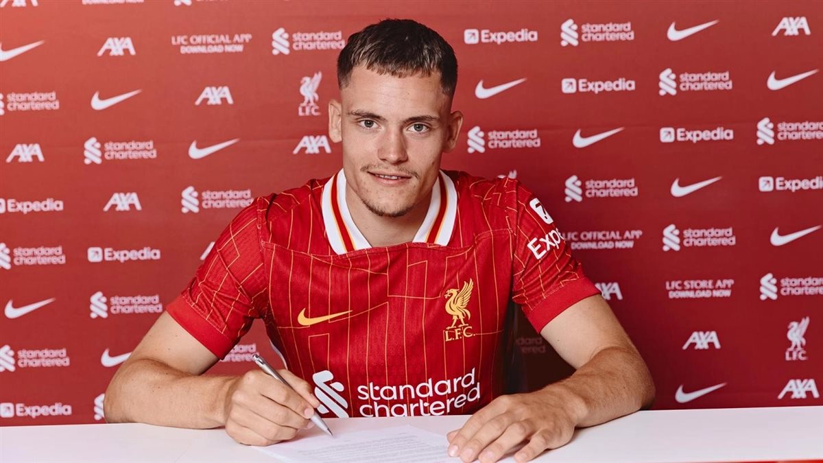 <strong>لاعب الوسط الألماني فلوريان فيرتز لاعب فريق ليفربول</strong>