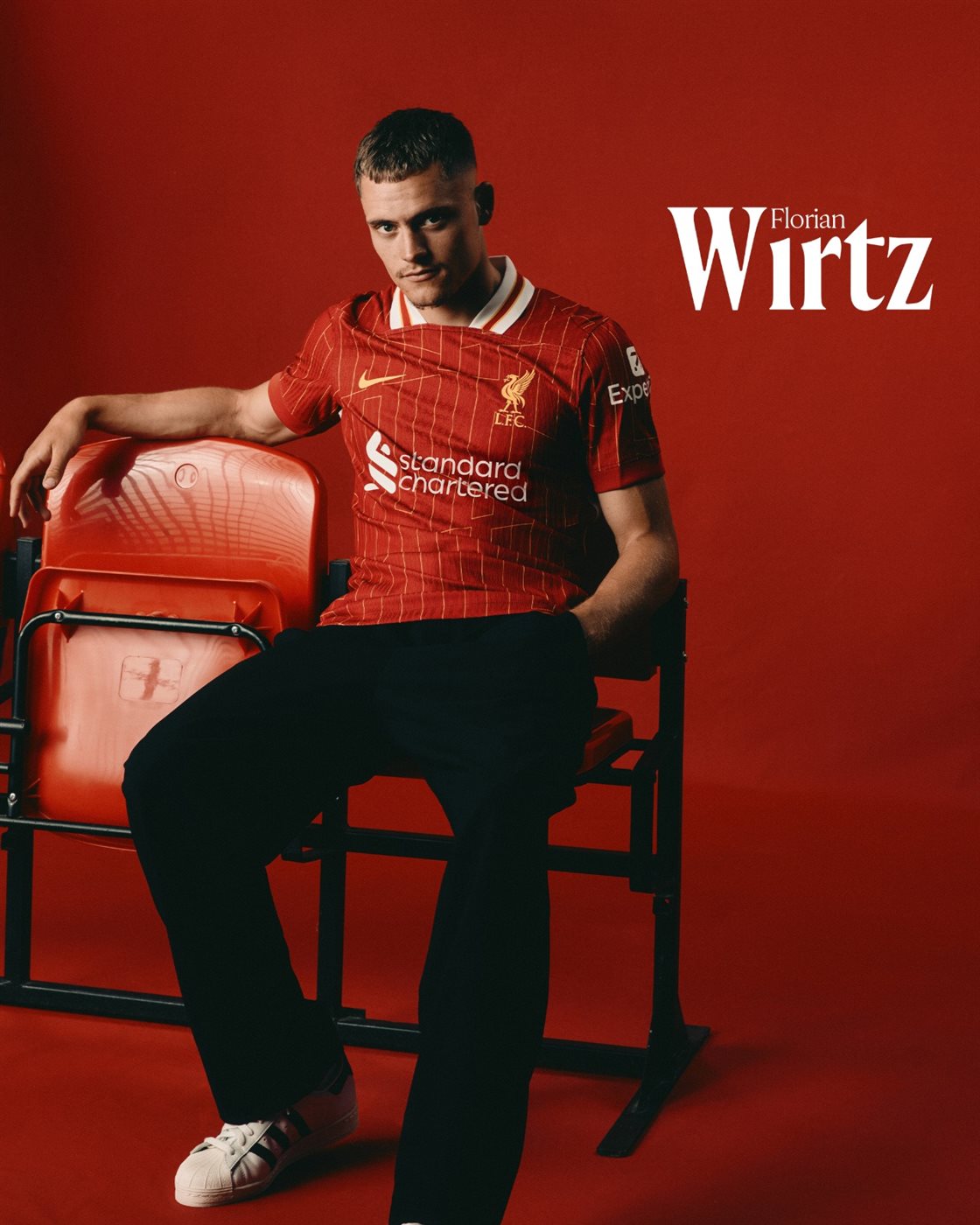 <strong>لاعب الوسط الألماني فلوريان فيرتز لاعب فريق ليفربول</strong>