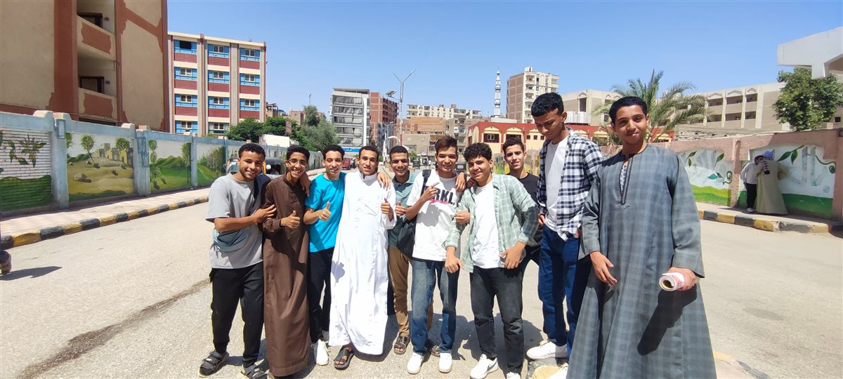 طلاب الثانوية الأزهرية بسوهاج&nbsp;
