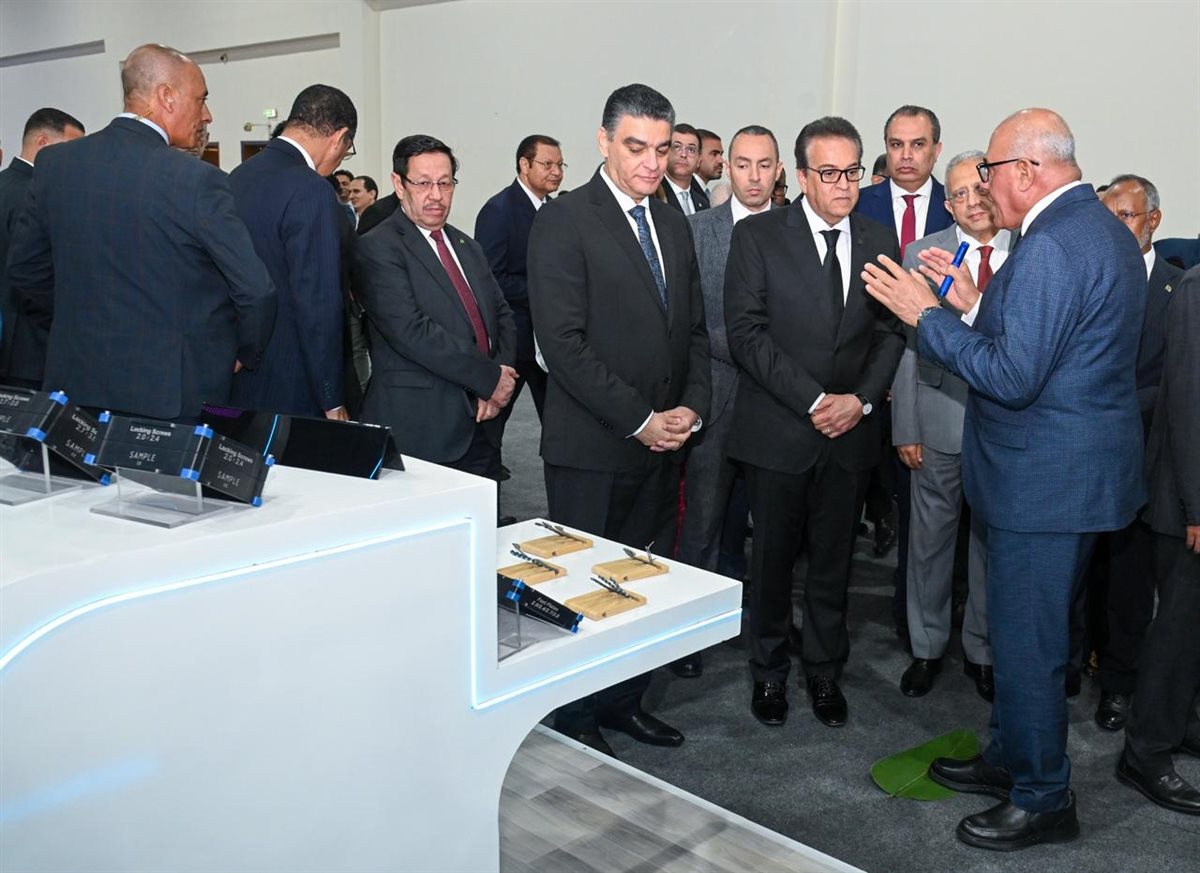 وزير الصحة يشهد توقيع عقد الشراكة بين الهيئة العربية للتصنيع للأجهزة الطبية XGY وشركة لتأسيس الشركة العربية - الصينية&nbsp;