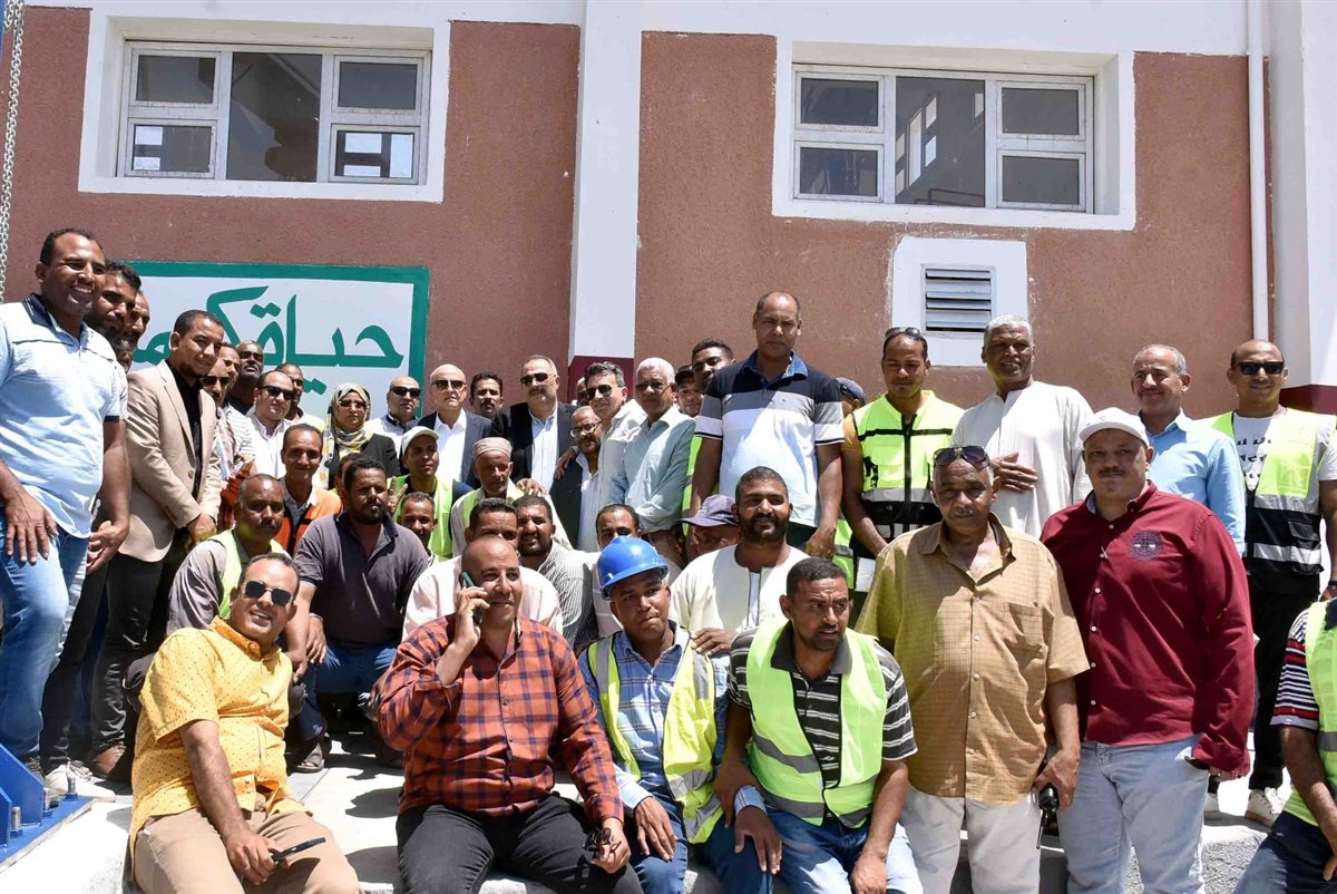 محافظ الأقصر يفتتح مشروعات تنموية بإسنا&nbsp;