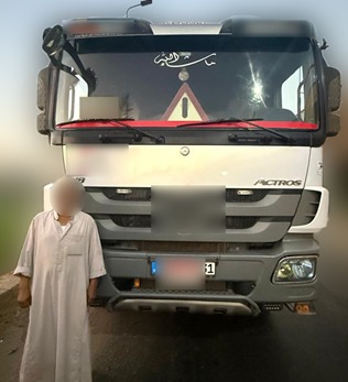 القبض على سائق نقل سار عكس الاتجاه بطريق بالدقهلية&nbsp;