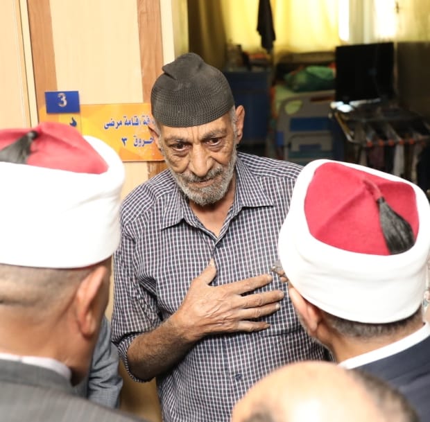 قيادات الأزهر الشريف تلتقي مصابي غزة في مستشفى أسيوط&nbsp;