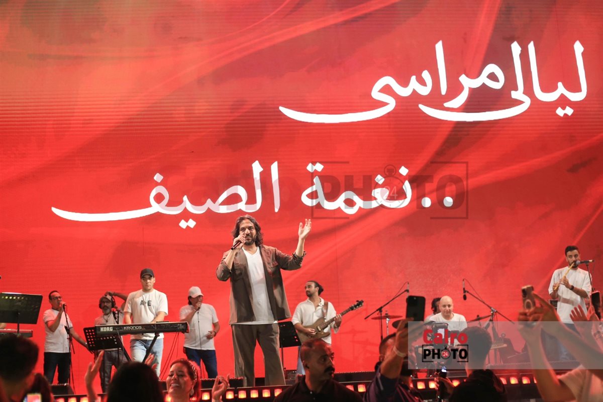 &nbsp;بهاء سلطان يتألق في افتتاح مهرجان مراسي وسط حضور جماهيري كبير&nbsp;