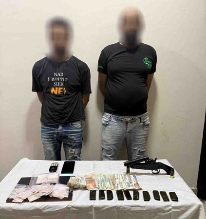 القبض علي شخصين روجوا لبيع المخدرات بموتوسيكل في القليوبية&nbsp;