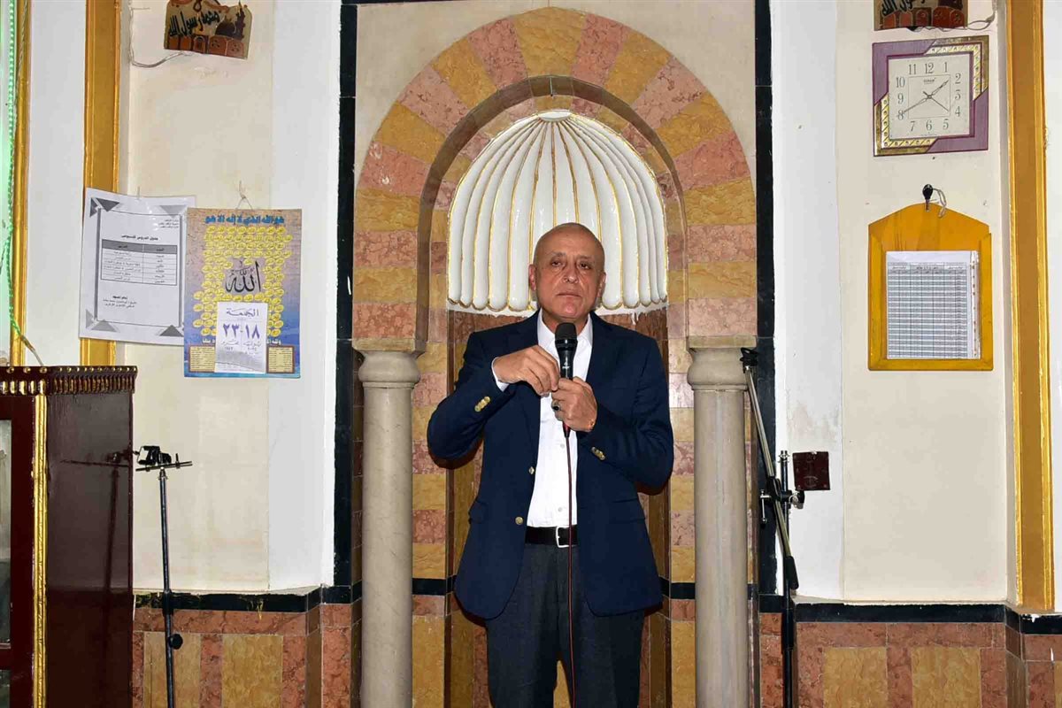 محافظ الأقصر وتطوير مسجد احمد النجم&nbsp;