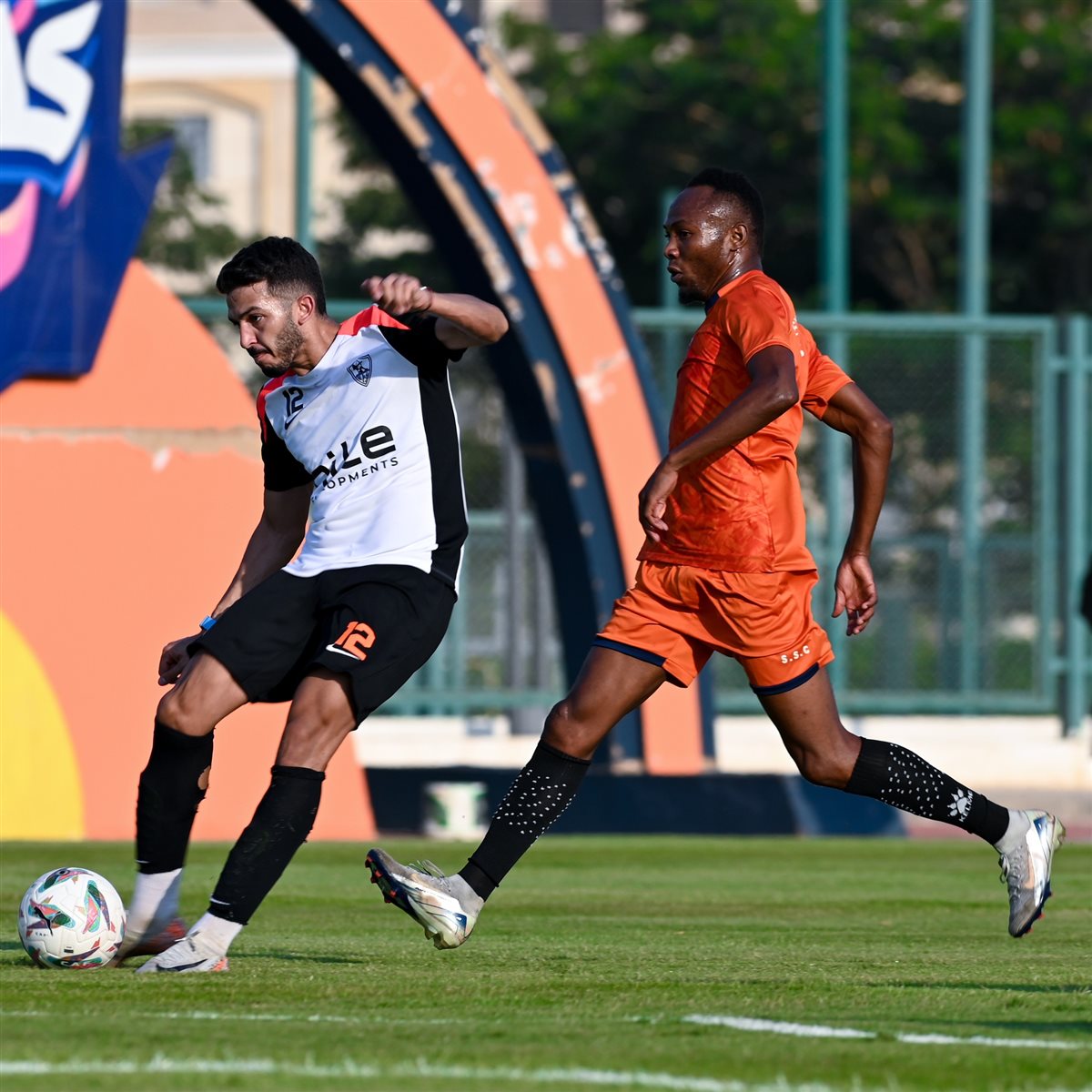 <strong>صور من مباراة الزمالك والشمس الودية&nbsp;</strong>