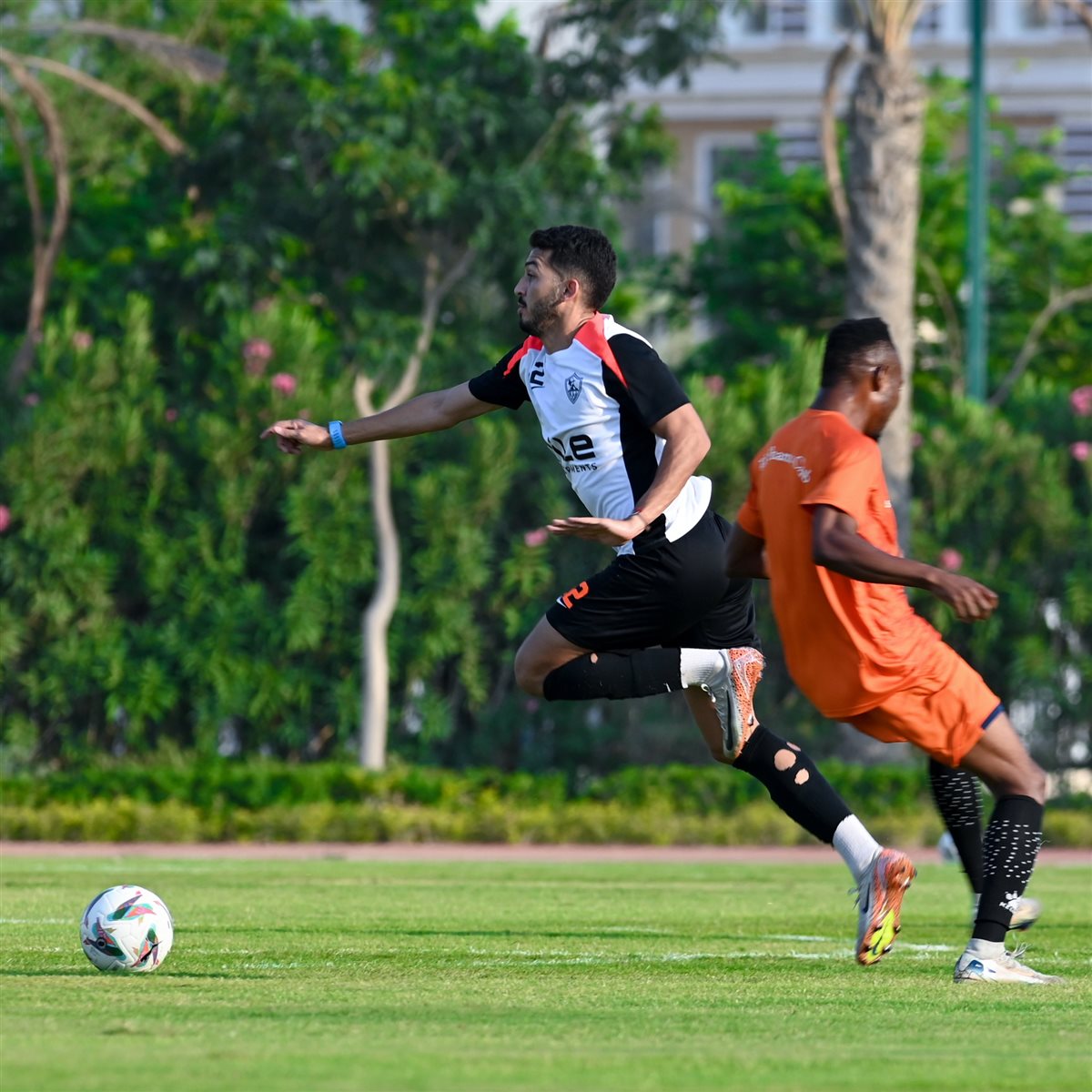 <strong>صور من مباراة الزمالك والشمس الودية&nbsp;</strong>