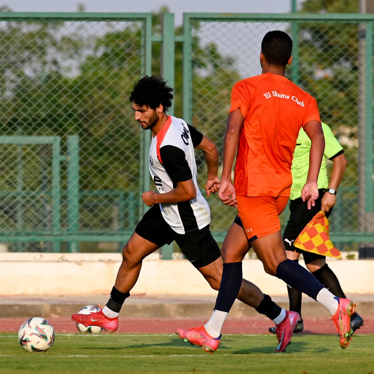 <strong>صور من مباراة الزمالك والشمس الودية&nbsp;</strong>