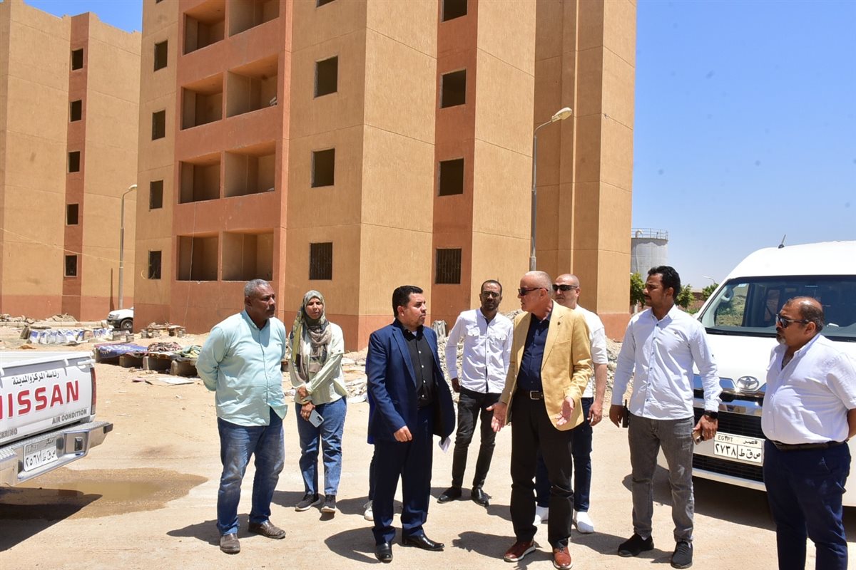 محافظ الأقصر يتفقد مشروعات بالطود&nbsp;
