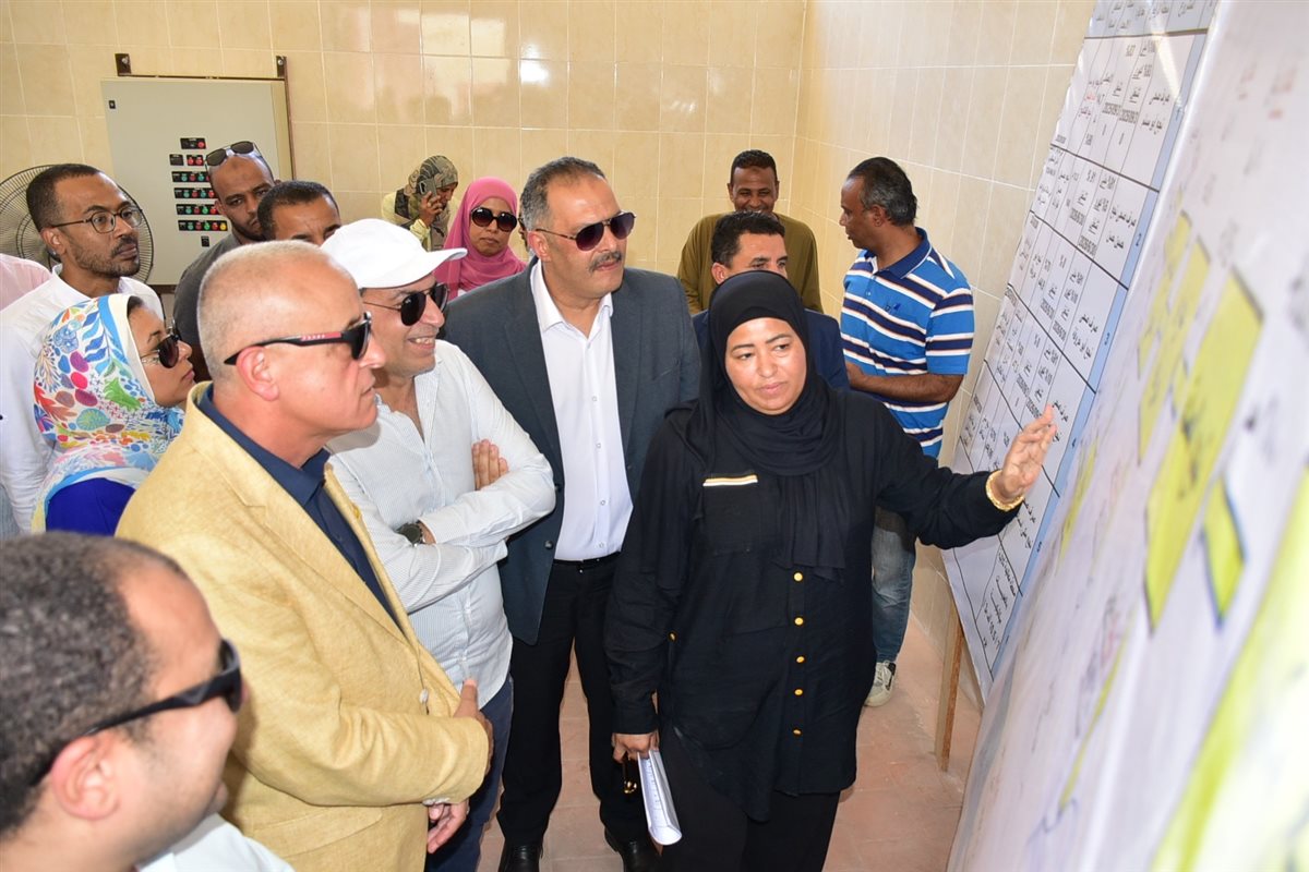 محافظ الأقصر يتفقد مشروعات بالطود&nbsp;