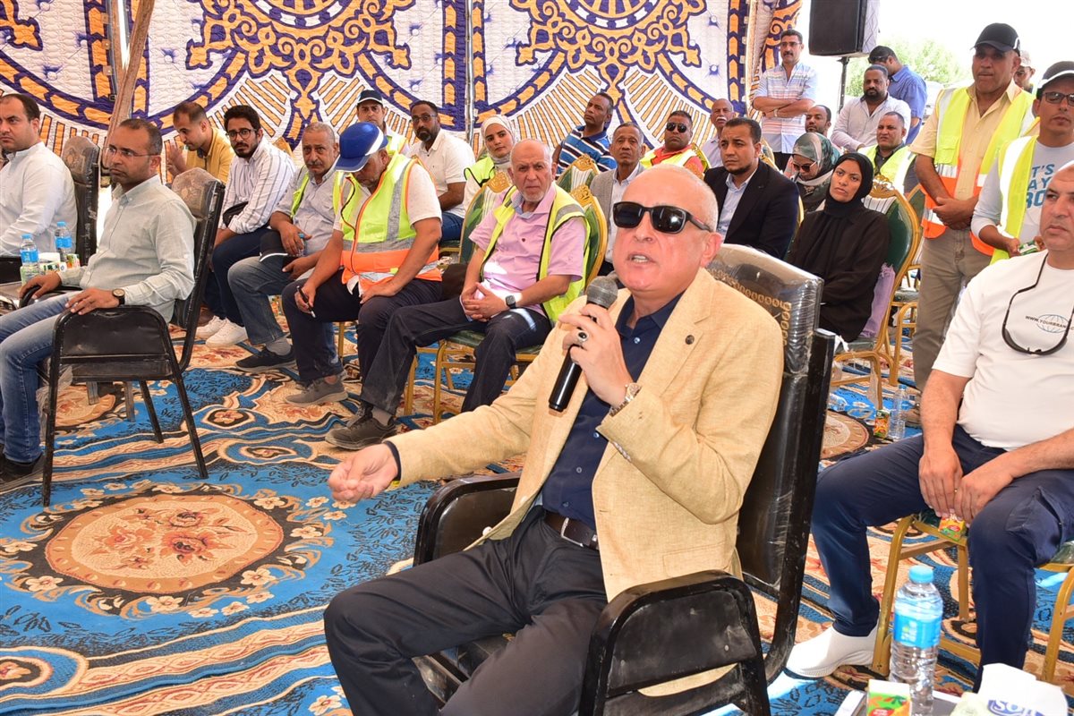 محافظ الأقصر يتفقد مشروعات بالطود&nbsp;