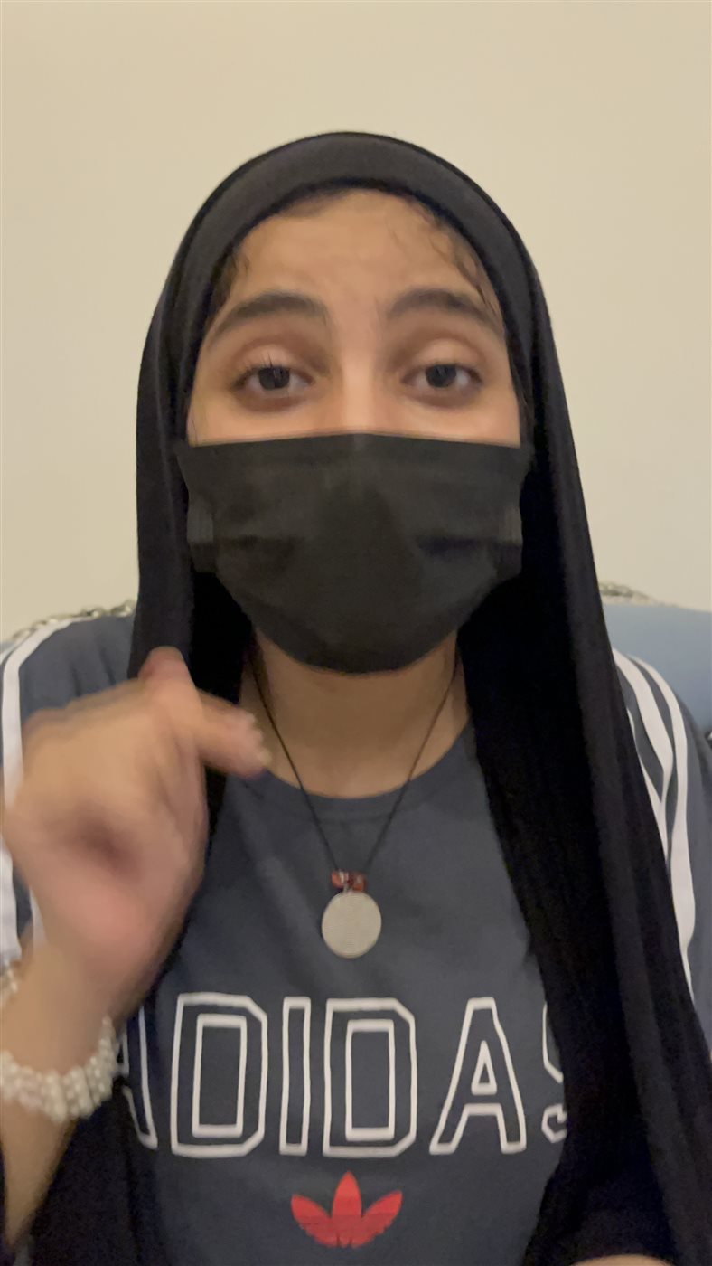 الطالبة بسملة&nbsp;