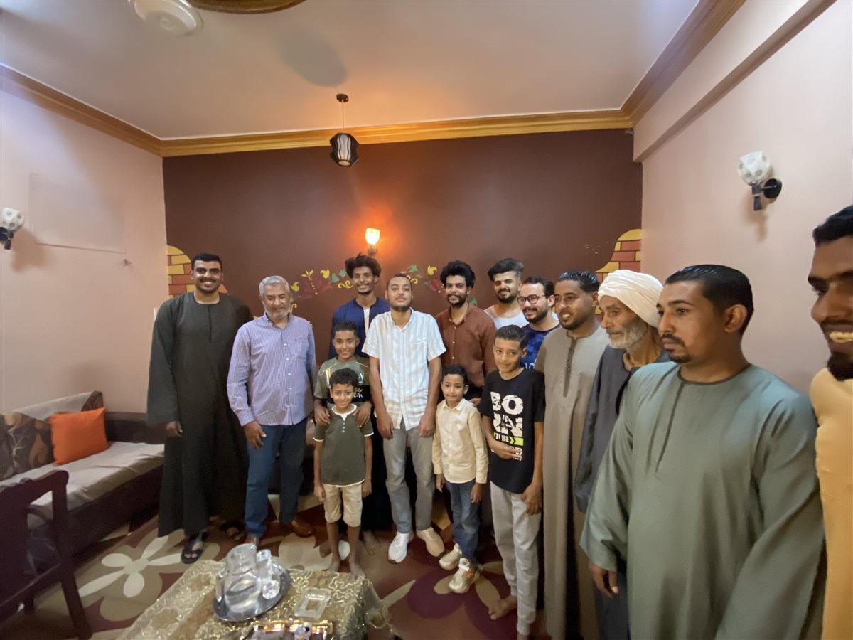 فرحة العائلة بتفوق محمد&nbsp;