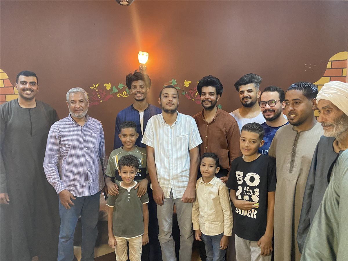 فرحة العائلة بتفوق محمد&nbsp;