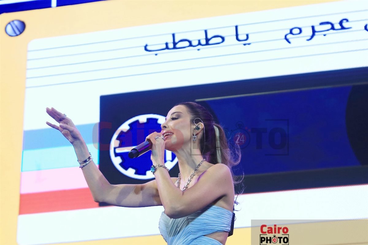 نانسي عجرم تشعل &nbsp;الليلة الرابعة لمهرجان مراسي 