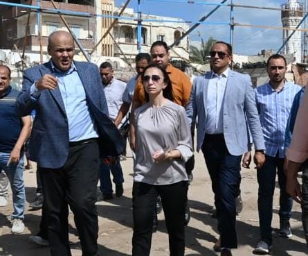 محافظ البحيرة تتفقد الأماكن الأثرية والخدمية بمدينة رشيد&nbsp;