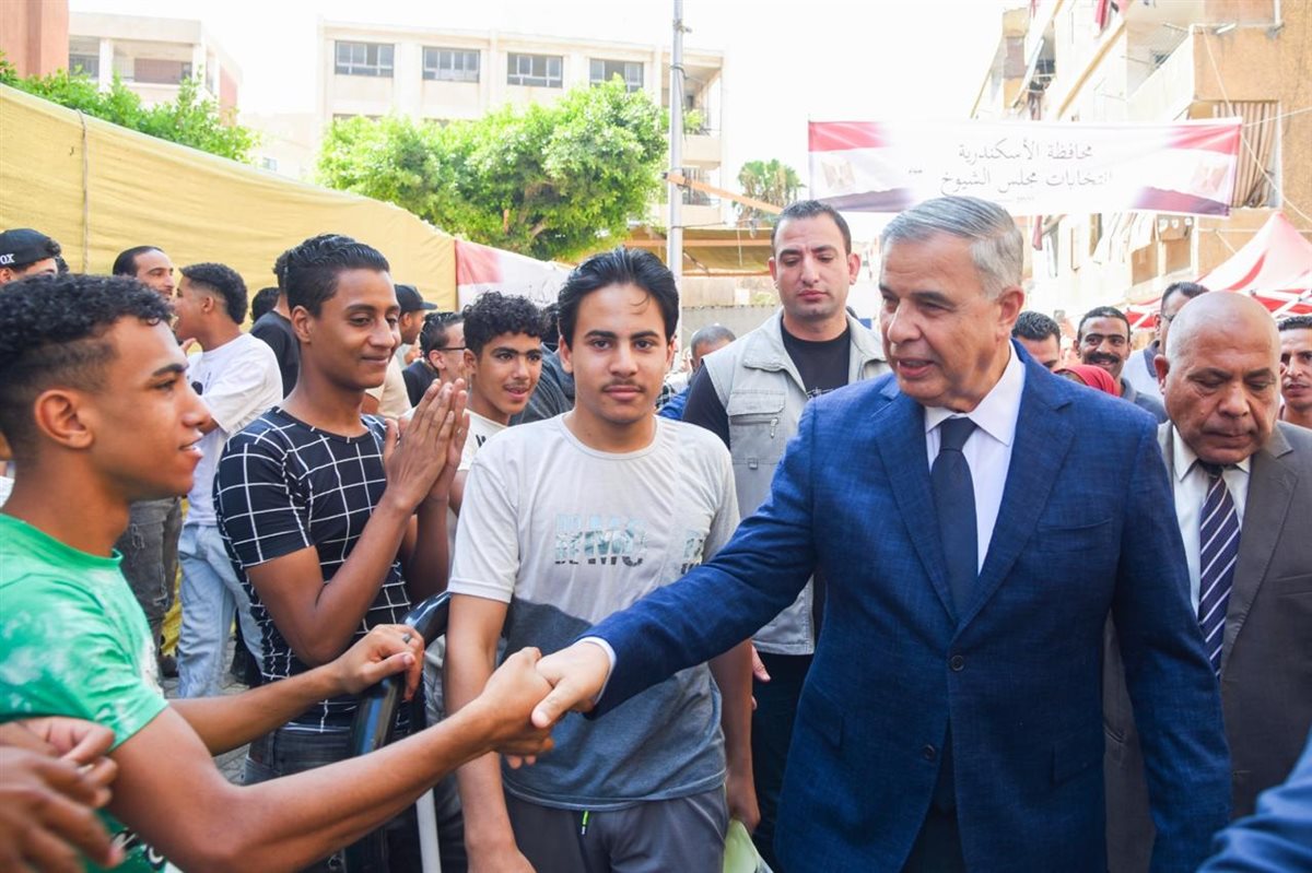 محافظ الإسكندرية يحث المواطنين على المشاركة&nbsp;