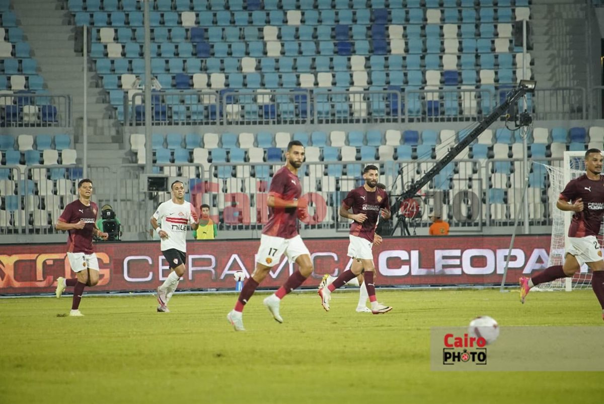 مباراة الزمالك وسيراميكا كليوباترا في الدوري الممتاز