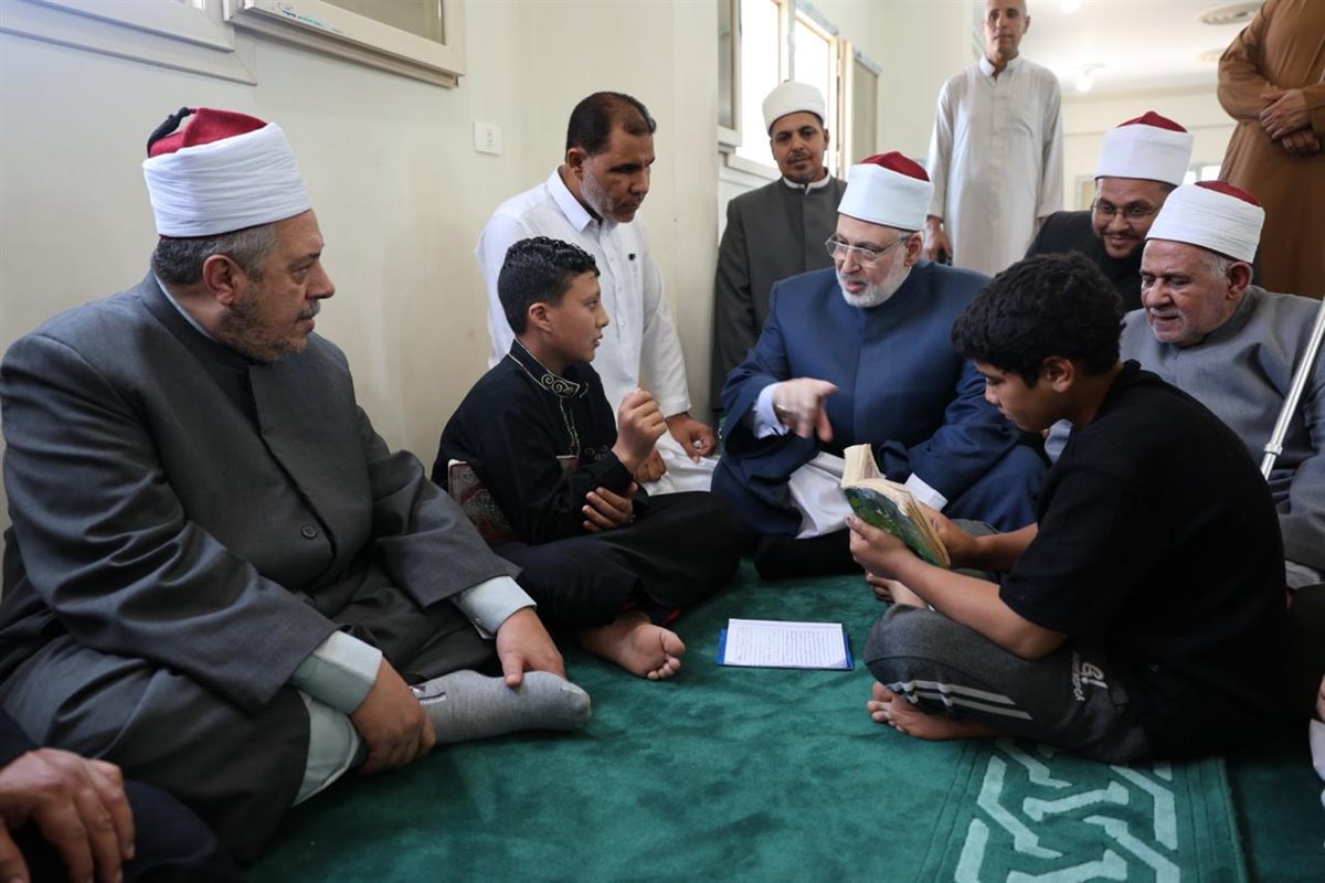 &nbsp;وكيل الأزهر يتفقد مجمع أهل القرآن ومكاتب التحفيظ بالبحيرة