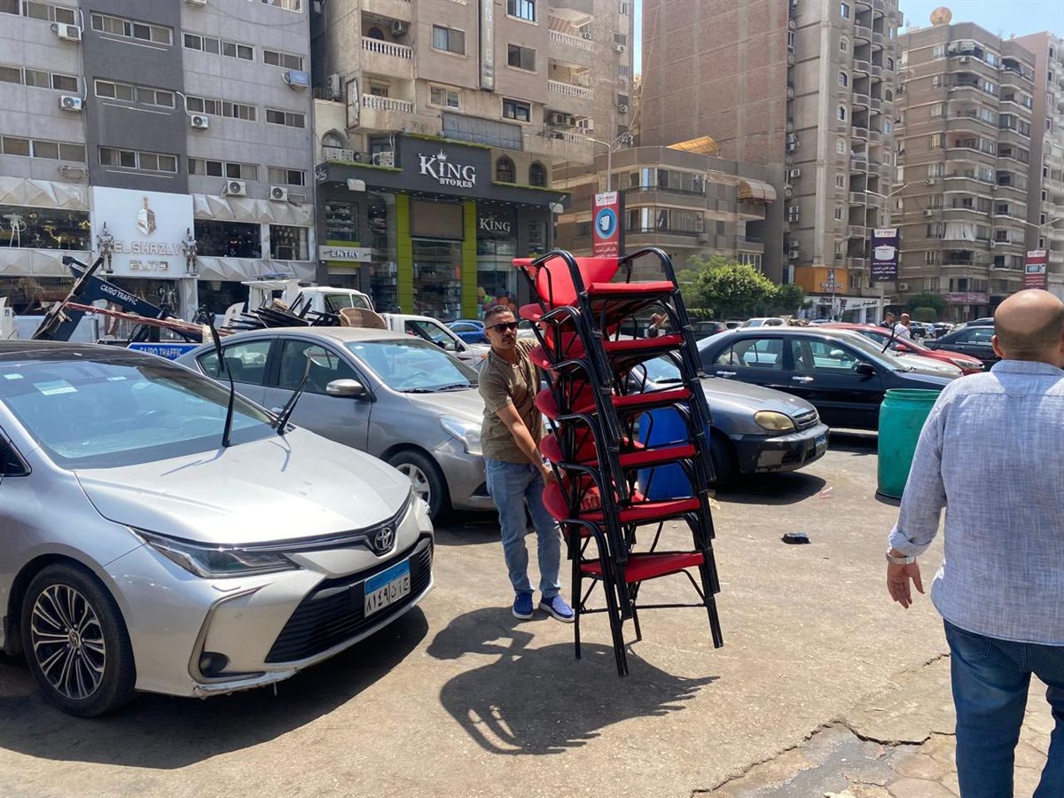 جانب من حملات محافظة القاهرة&nbsp;