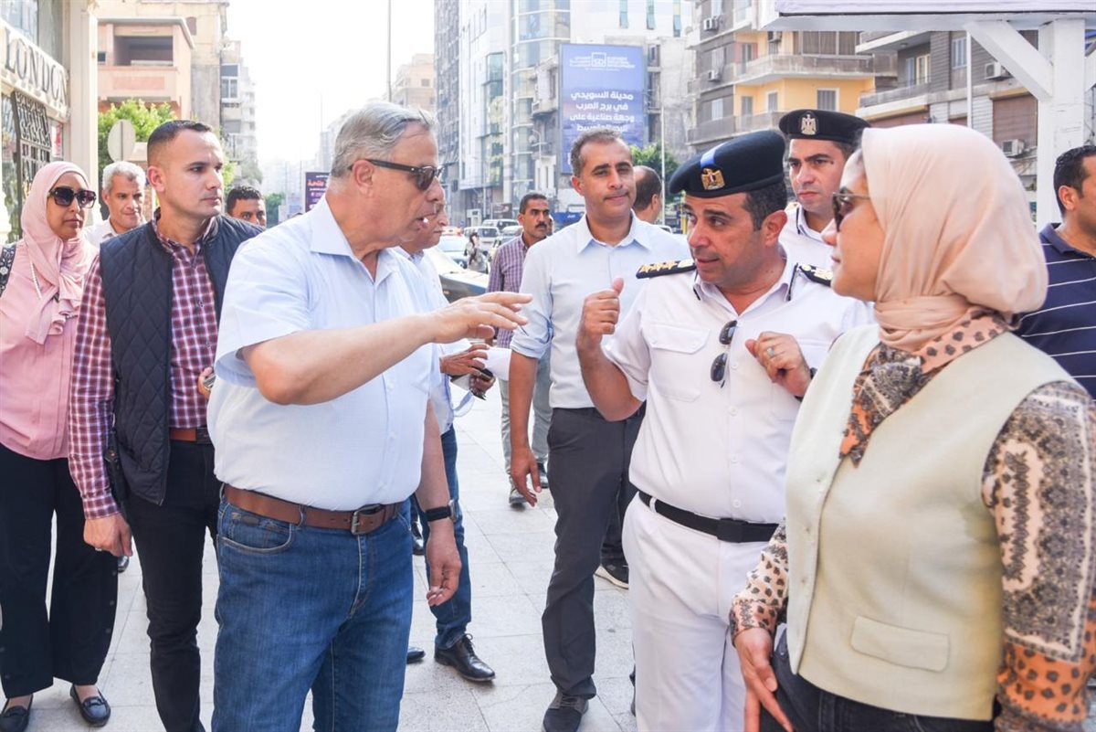 تفقد محافظ الإسكندرية&nbsp;
