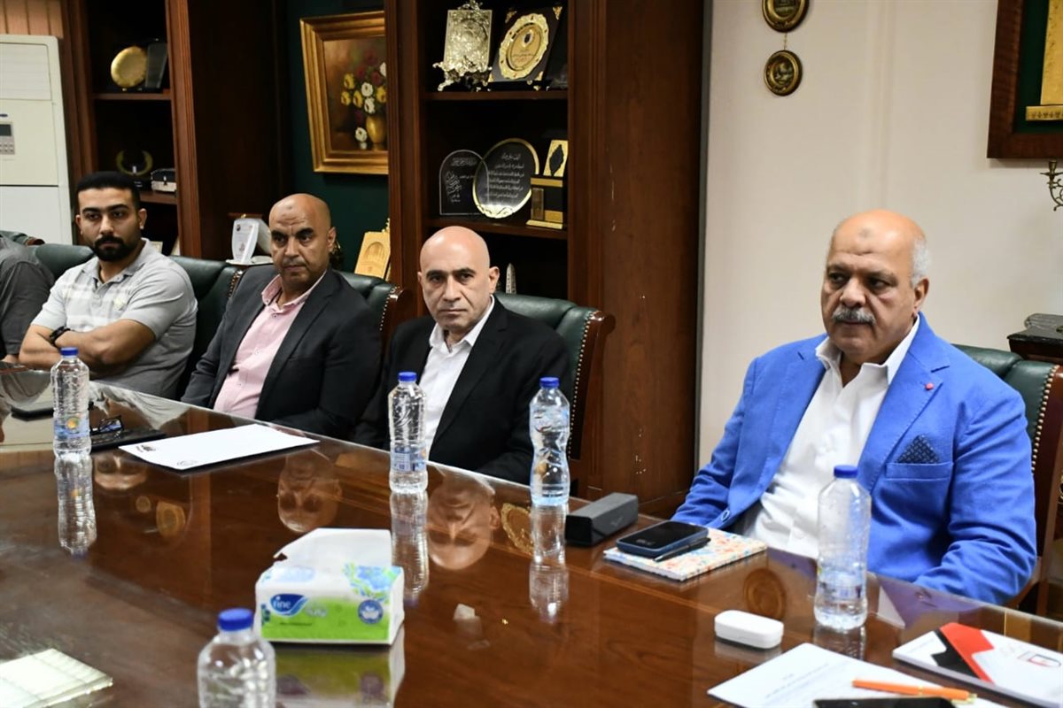 وزير الرياضة ورئيس اللجنة الأولمبية يجتمعان باتحادات رفع الأثقال والمصارعة&nbsp;